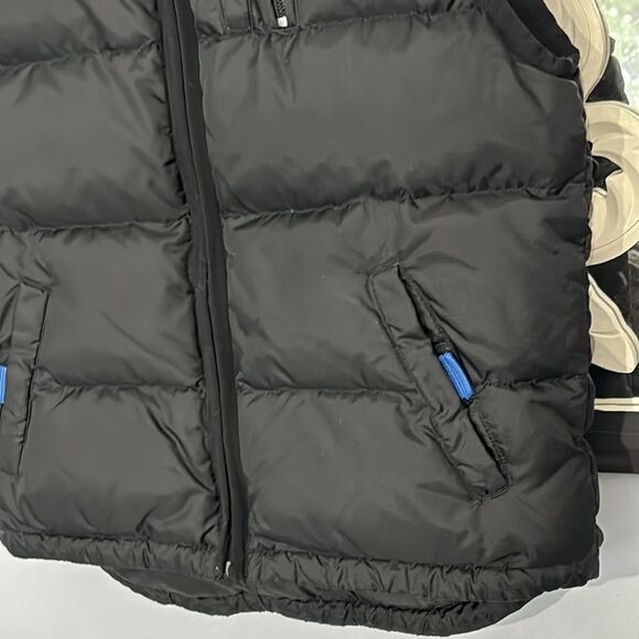 GAP | Down Feathers Boys Black Puffer Vest Down Jacket - Picture 3 of 12